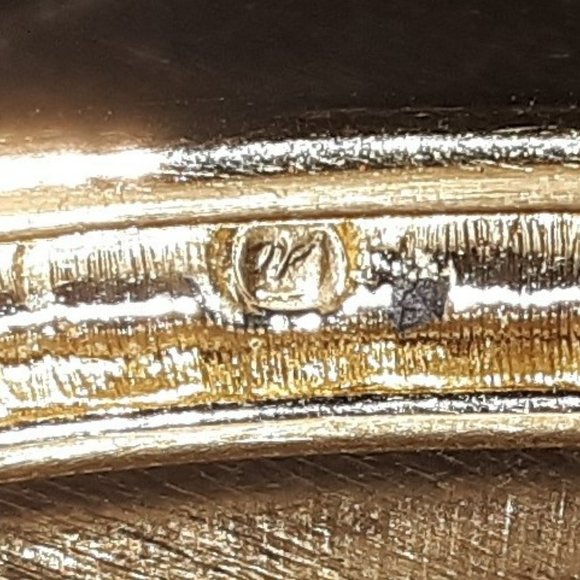 Vintage authentic Swarovski crystal cuff bracelet & dangle earring set - Picture 4 of 14